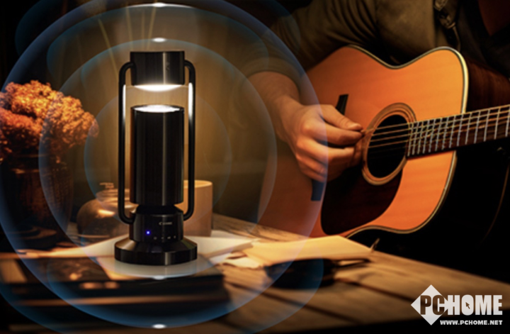 佳能推出灯光音响 360度扩散声音、可动式聚光灯