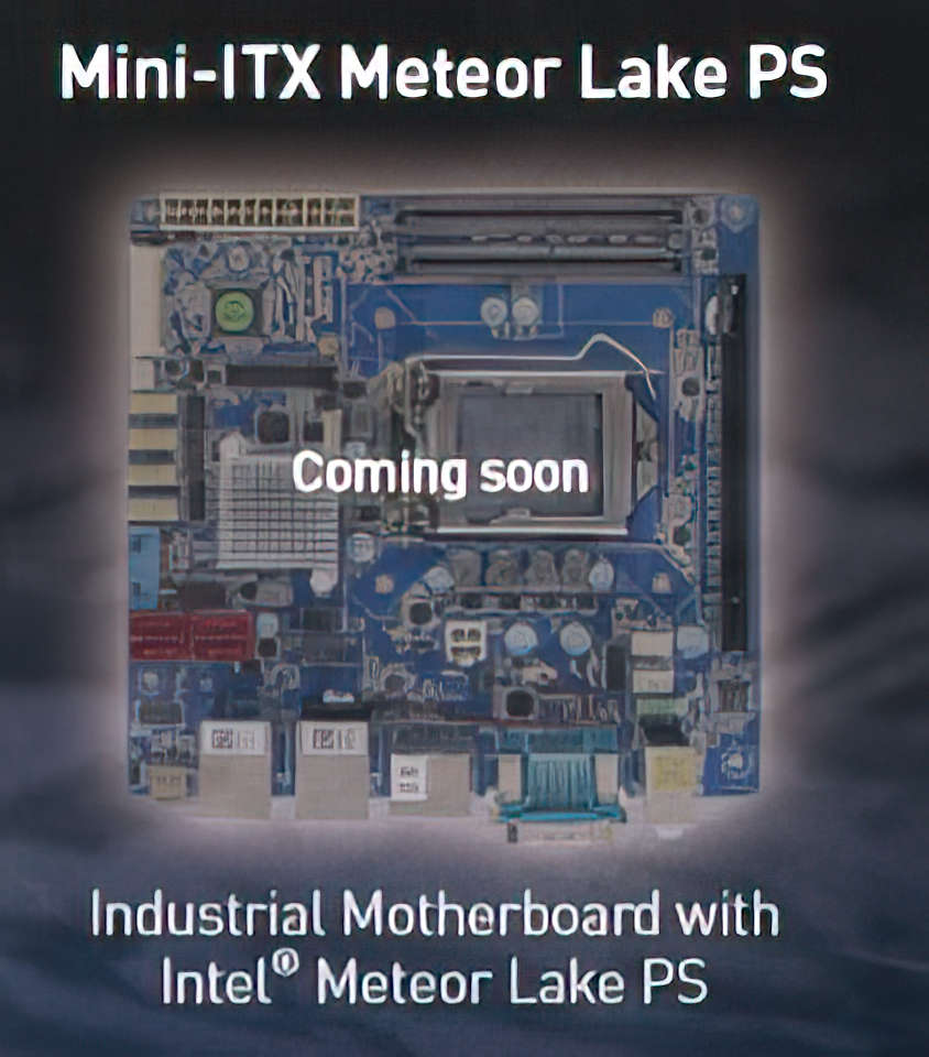 广积科技推出首款嵌入式 LGA-1851 主板：支持 Meteor Lake-PS CPU