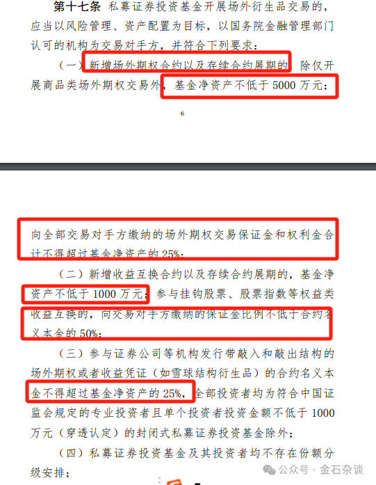 逐笔解读私募新规！单吊成历史，双25%引热议，但斌：你点我名字好了...