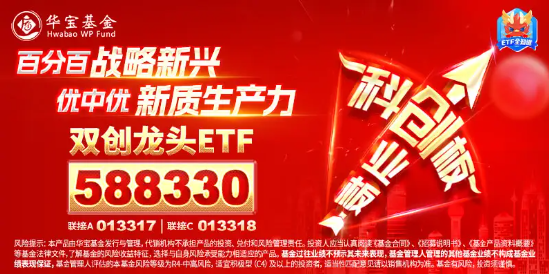 科技大反攻？隔夜再出重磅！亿纬锂能飙涨超7%，双创龙头ETF（588330）单日劲涨1．26%站上半年线