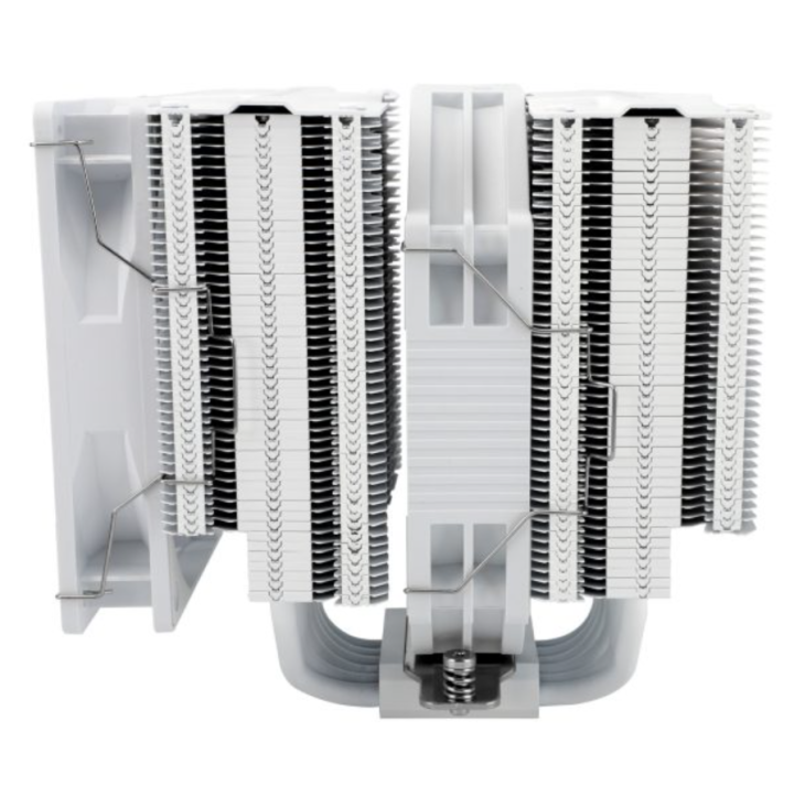 利民推PA140 WHITE散热器 全白双塔6热管设计