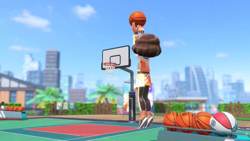 《任天堂 Switch 运动》免费“篮球项目”游戏更新官宣 7 月 10 日上线