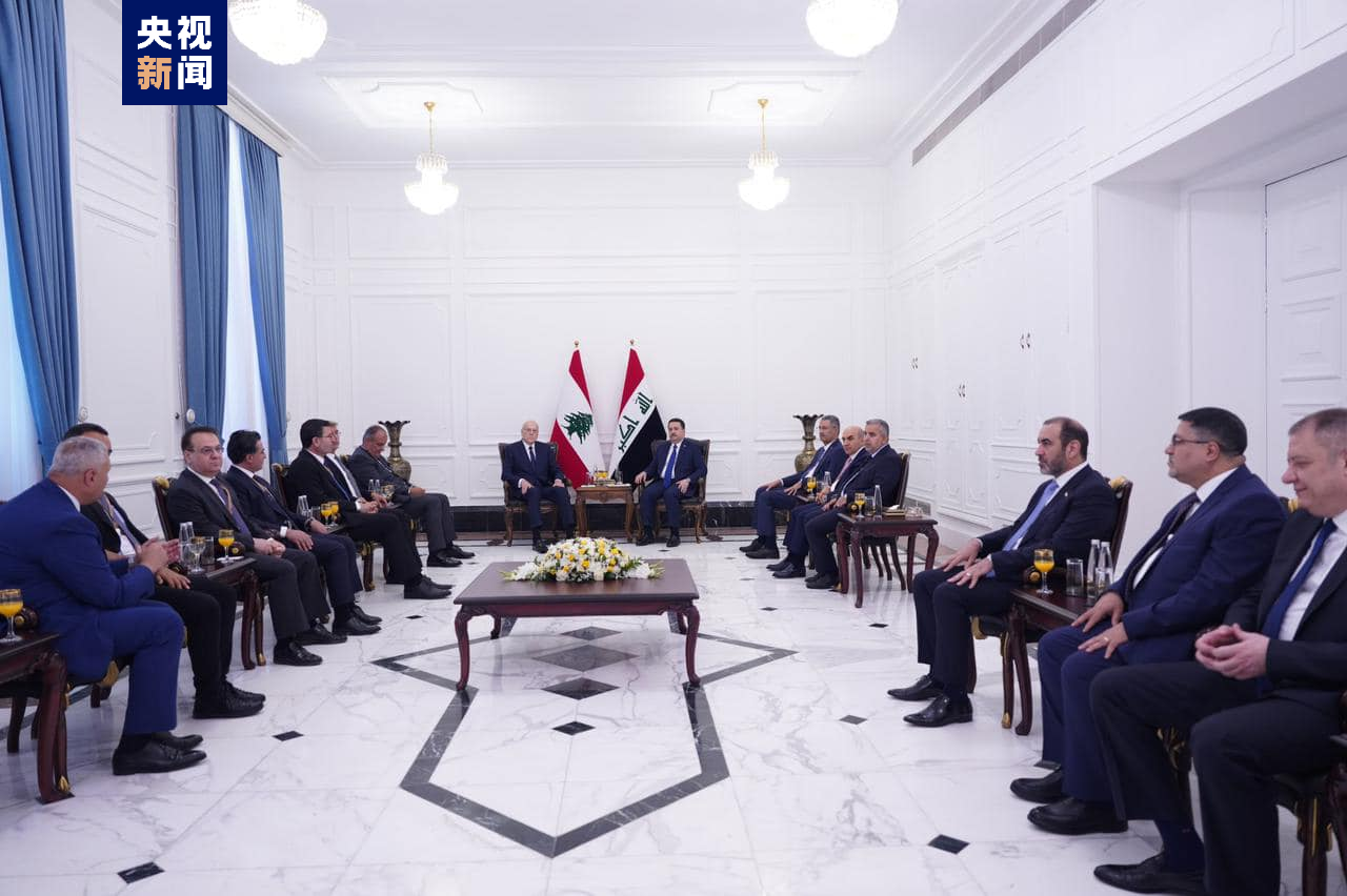 伊拉克总理会见黎巴嫩总理 讨论双边合作问题