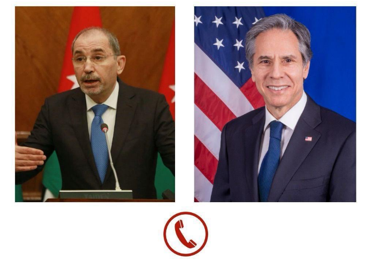约旦副首相与美国务卿通电话 讨论中东地区局势